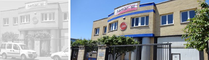 Fachada de Instalaciones Hamar